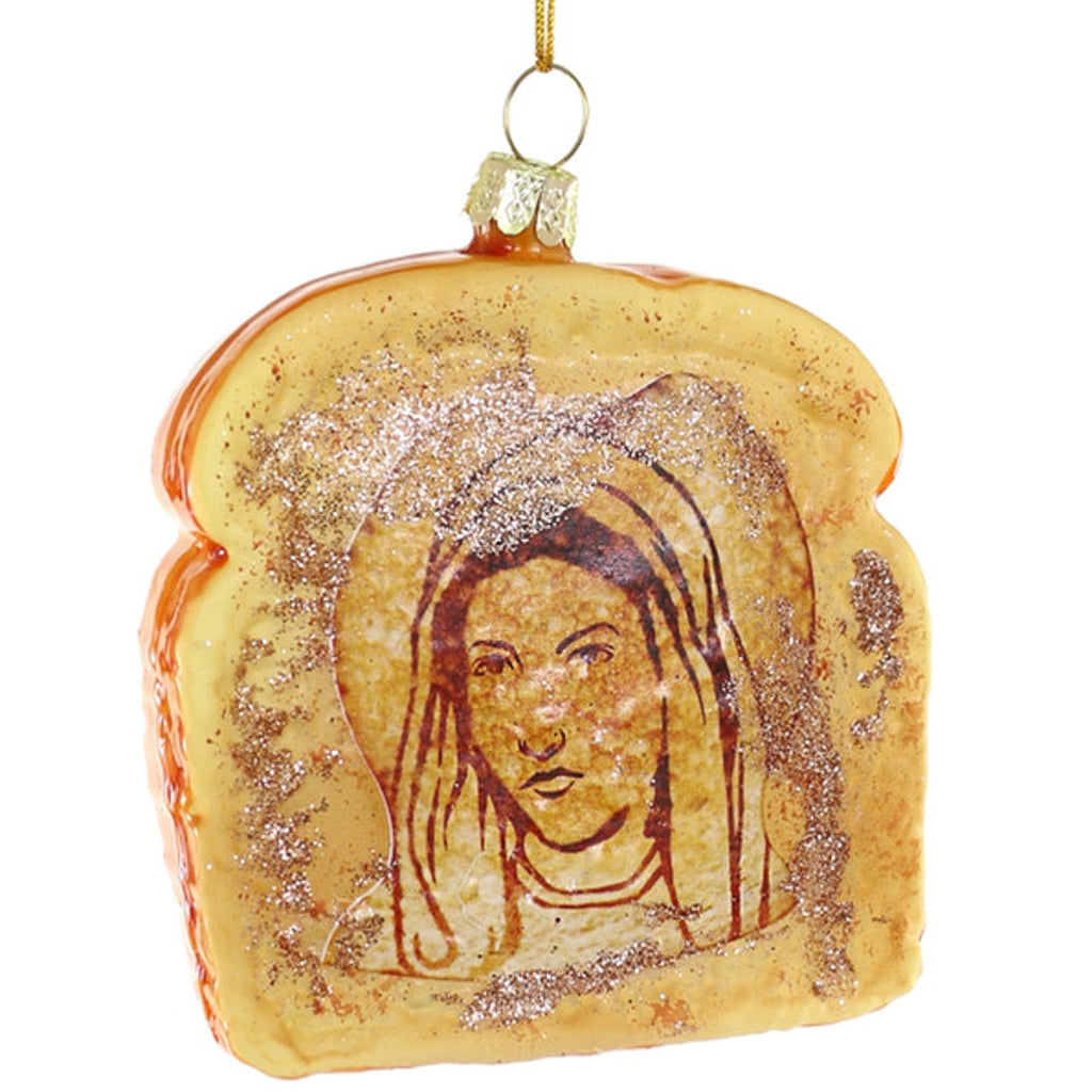 Virgin Mary on Toast Ornament