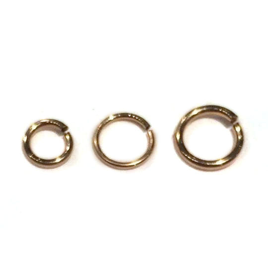 Gold Filled Jump Rings, Open