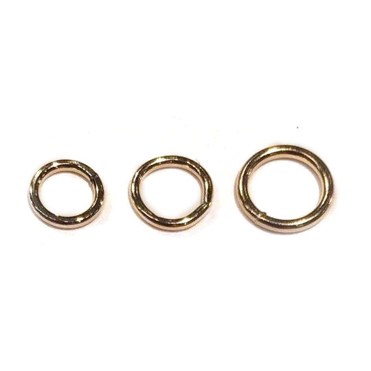 Gold Filled Jump Rings, Closed