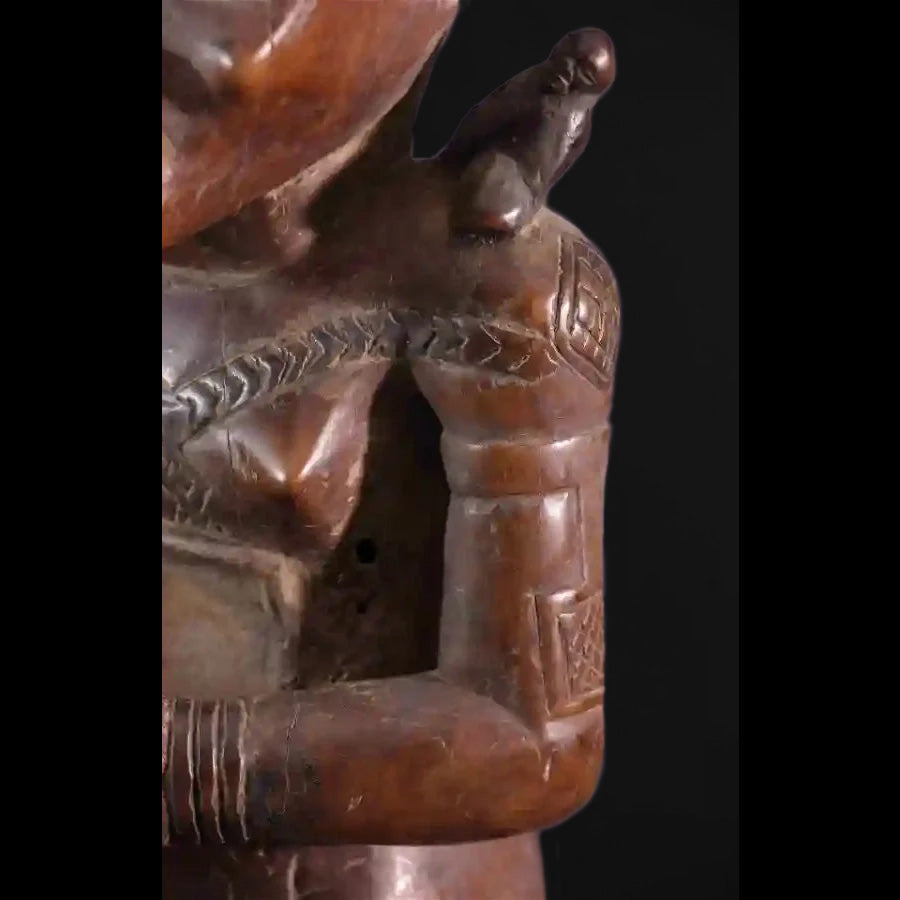 Kongo Yombe Ancestor Figure, Congo