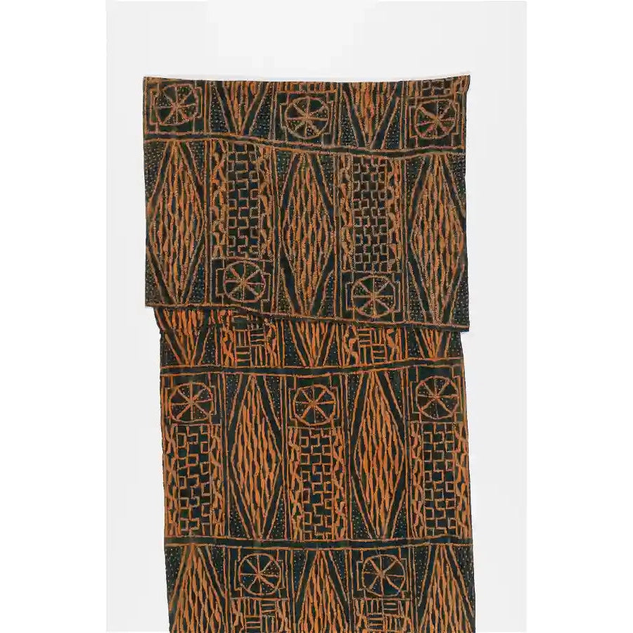 Bamileke Ndop Prestige Cloth Textile, Cameroon #167