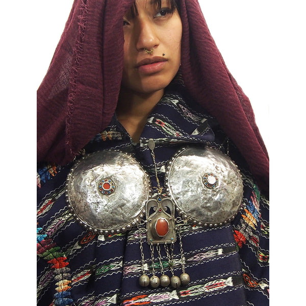 Turkmen Silver Pectoral Adornment