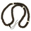 Bodhi Seed XL Mala with Sacred Shank Shell Spacers