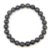 Black Tanzanite Stretch Bracelet 7mm