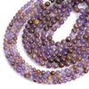 Auralite Super 23 Amethyst 8mm, 10mm Smooth Rounds