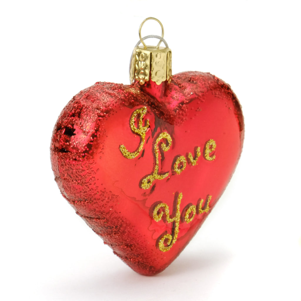 I love you Heart Ornament