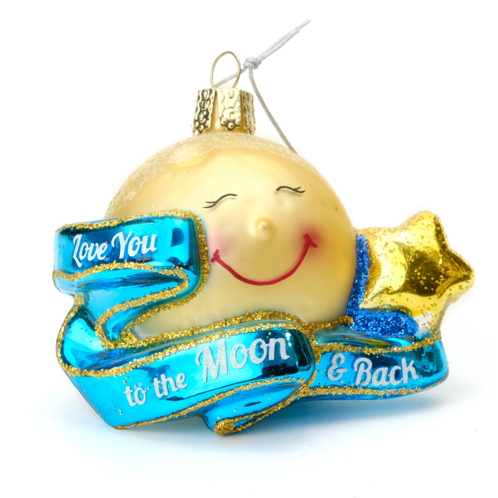 Love You to The Moon & Back Ornament