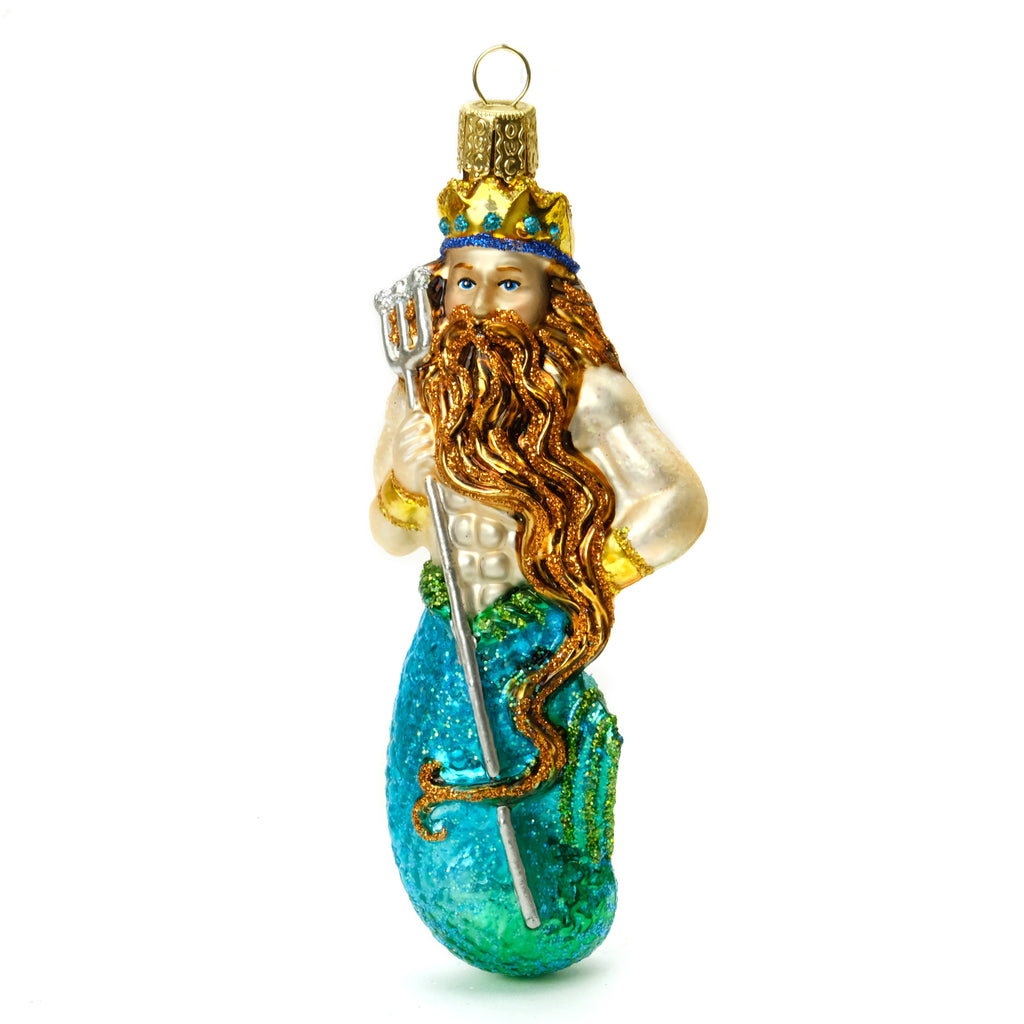 Neptune Sea God Merman Ornament