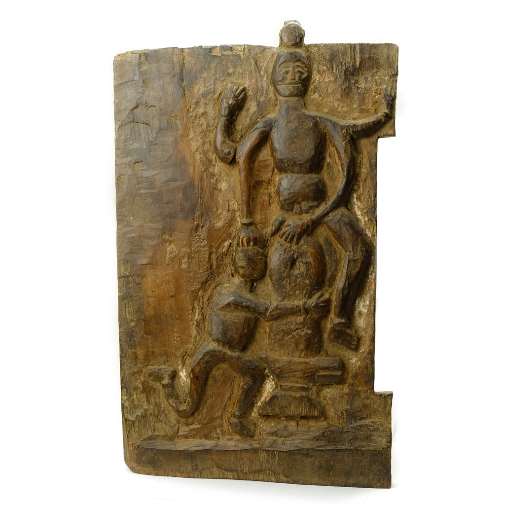 Goddess Parvati and a Male Fertility Petitioner Shrine Figure, India #55