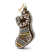 Gingerbread Christmas Stocking Cookie Ornament, D