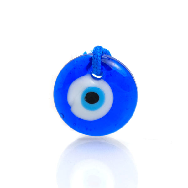Evil Eye Glass Ornament 1"