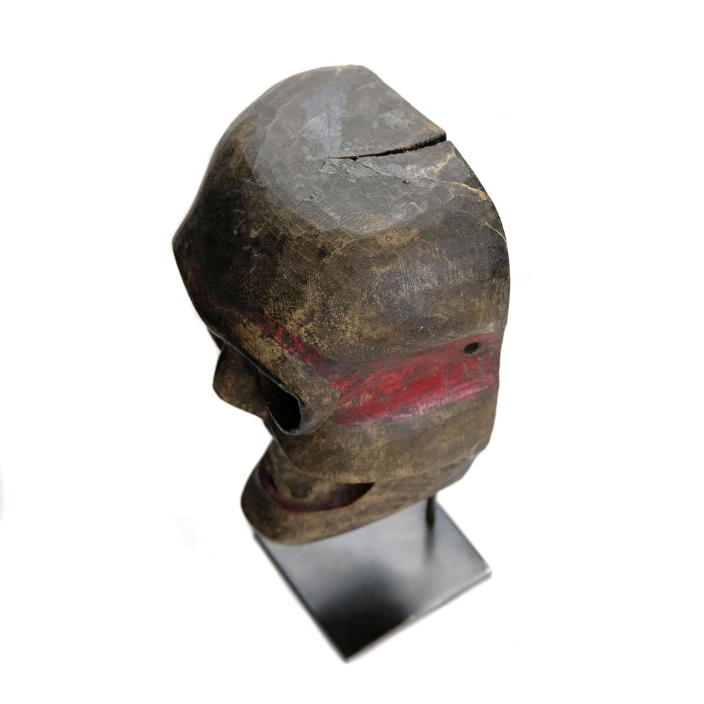 Chitipati Wooden Skull Mask, A