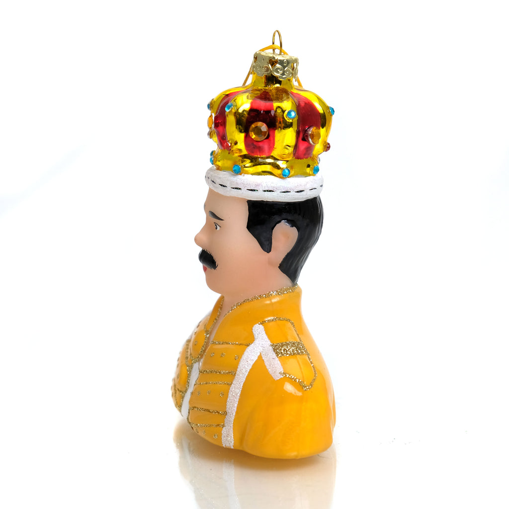 Queen Freddie Glass Ornament