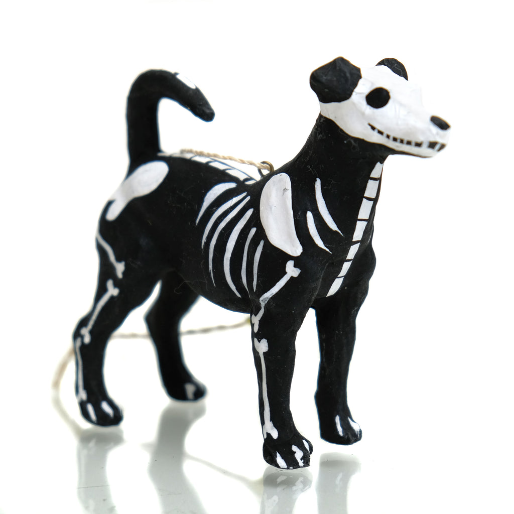 Dia De Los Muertos Dog Ornament