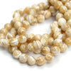 Mother of Pearl Smooth Rounds 12mm Strand