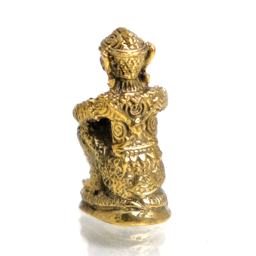 Phra Hanuman Brass Miniature Statue 2