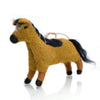 Felted Pony Ornament