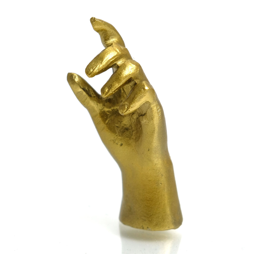 Gilded Hand Object Large