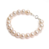 Fresh Water Pearl Bracelet With Sterling Silver Spring Clasp