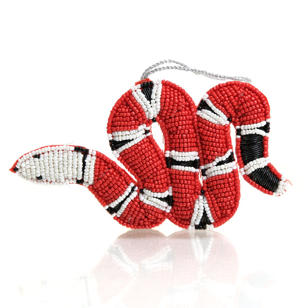 Coral Snake Ornament