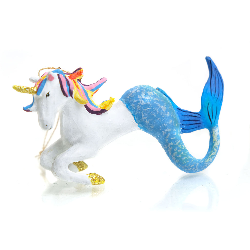 Unicorn Mermaid Ornament