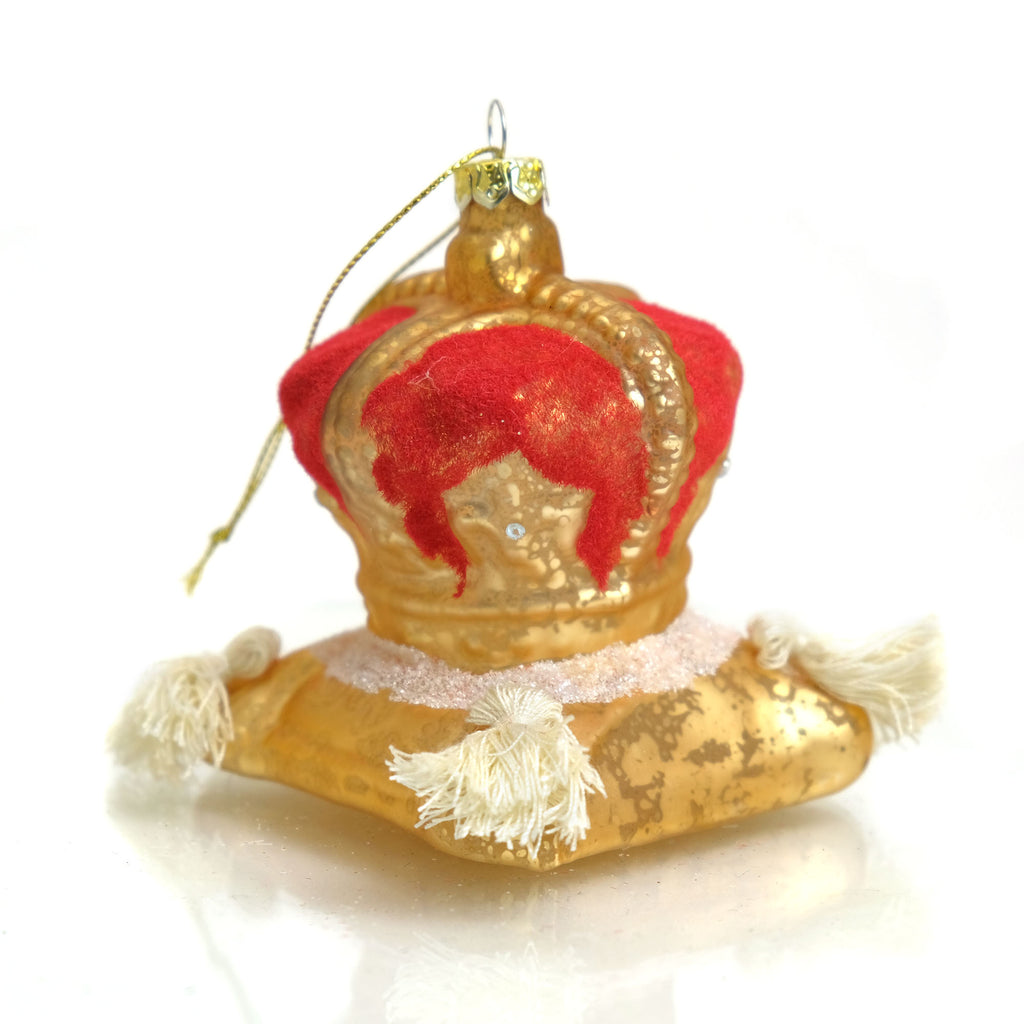 Coronation Glass Ornament