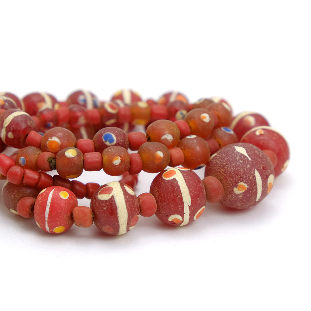 Java Glass Beads | Glass Beads from Indonesia | Hand Inlaid / Wound ...