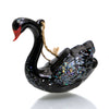 Mystic Pond Swan Glass Ornament