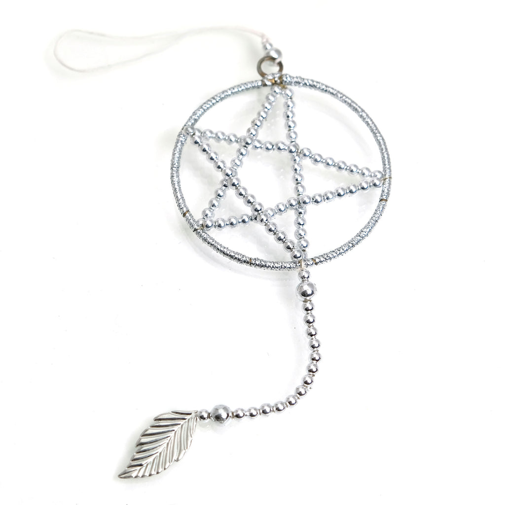 Pentagram Star Dream Catcher Ornament