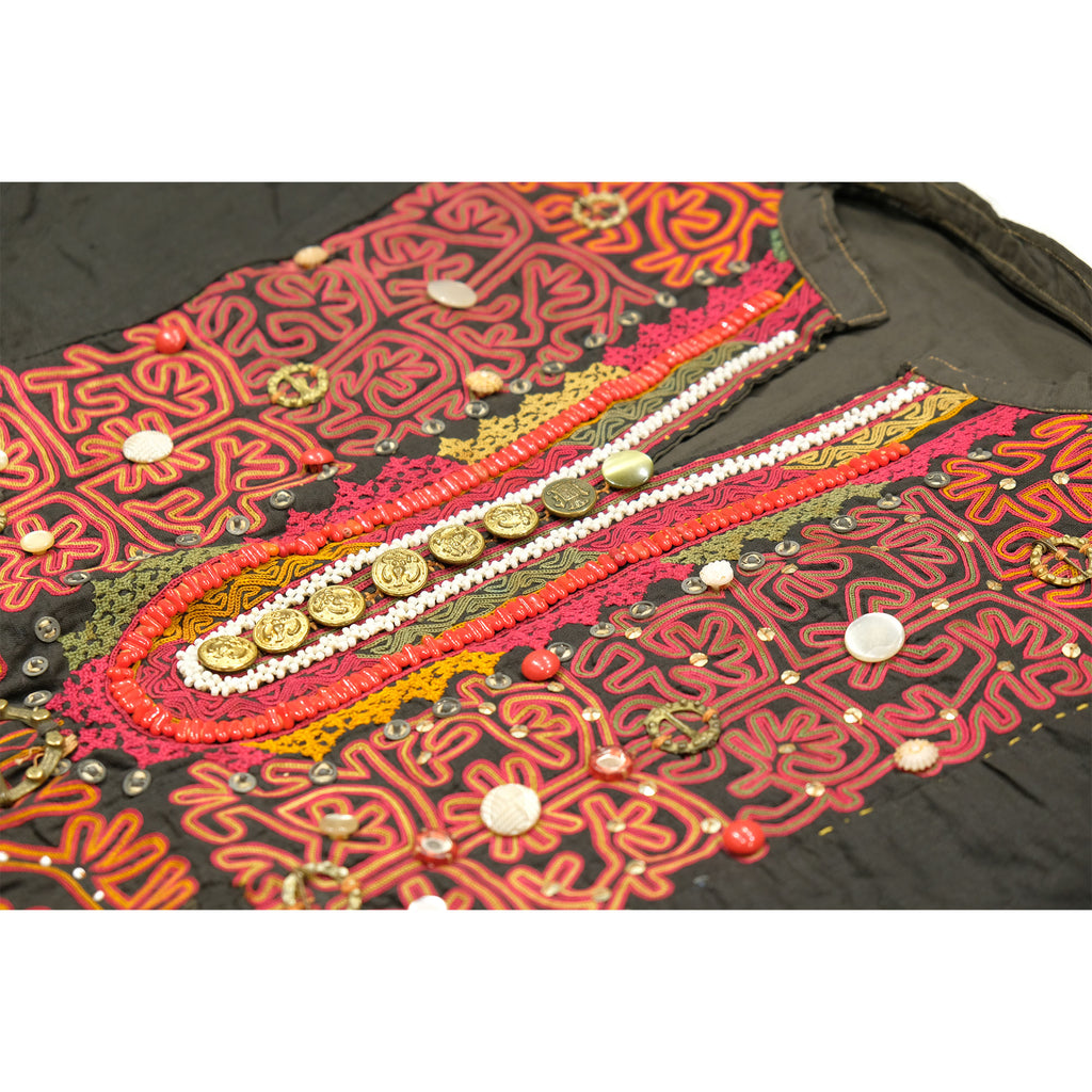 Embroidered Afghan Dress