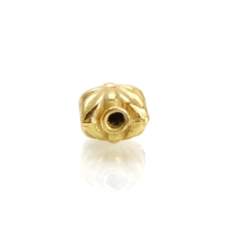22K Gold Plated Over Sterling Silver Bead #27