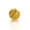 22K Gold Plated Over Sterling Silver Bead #9