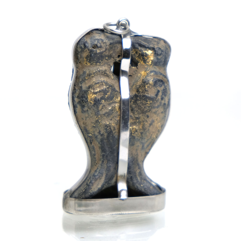 Sarika "Golden Tongue" Love Birds Thai Terracotta Amulet