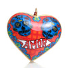 Amor Heart Ornament with Doves