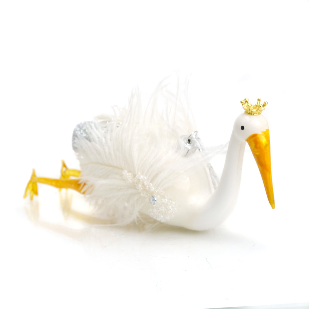 Crowned Stork Ornament