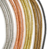 Copper, Brass and White Brass Discs Strand