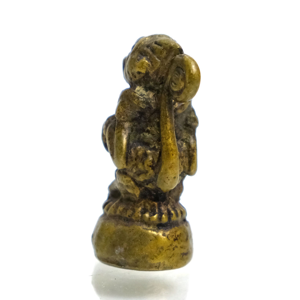 Phra Hanuman Brass Miniature Statue 5