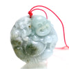Budai (China) or Hotei (Japan) "Laughing Buddha" Nephrite Jade Pendant