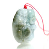 Budai (China) or Hotei (Japan) "Laughing Buddha" Nephrite Jade Pendant