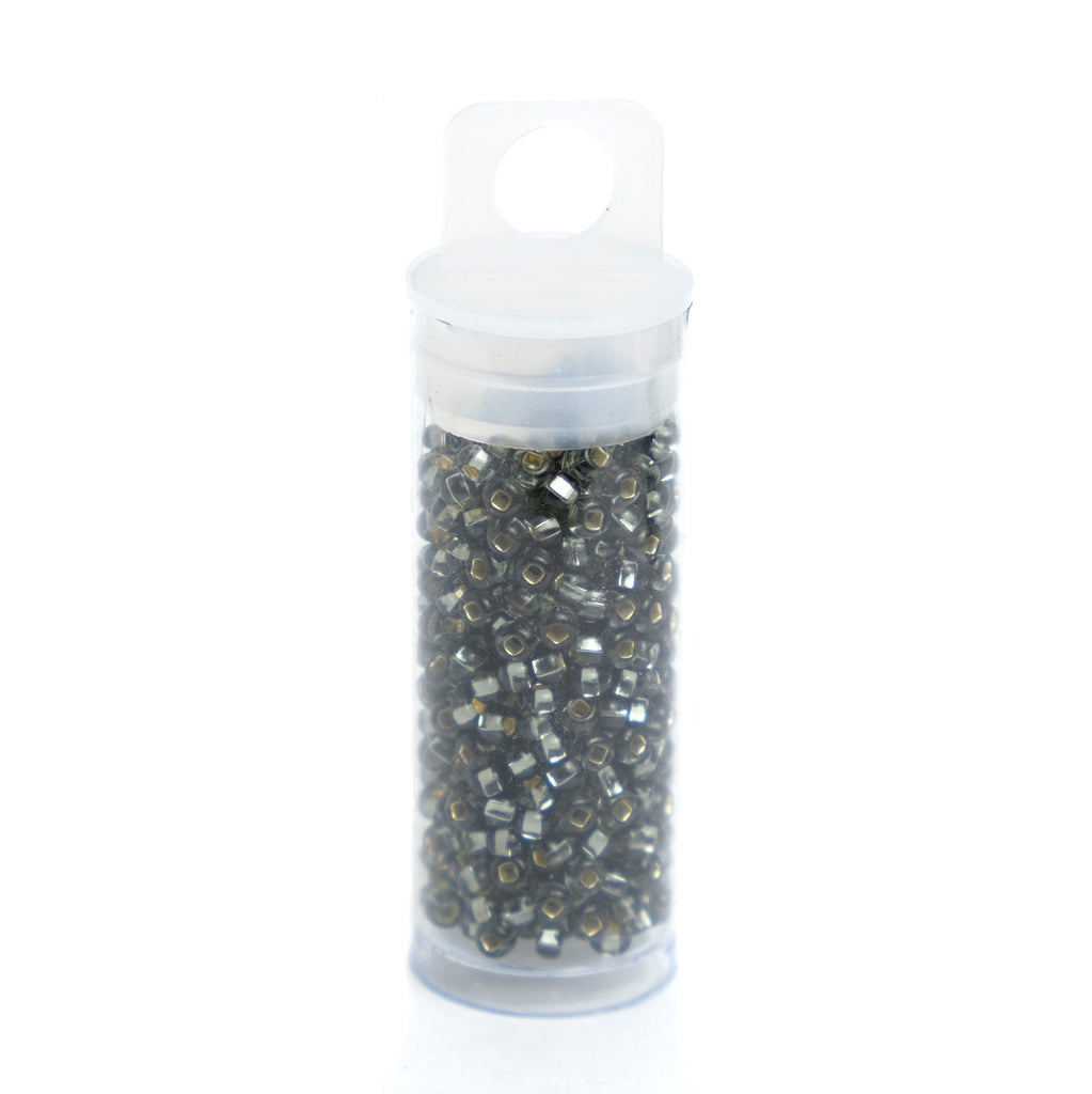 Czech Seed Beads 8/0 Black Diamond #2