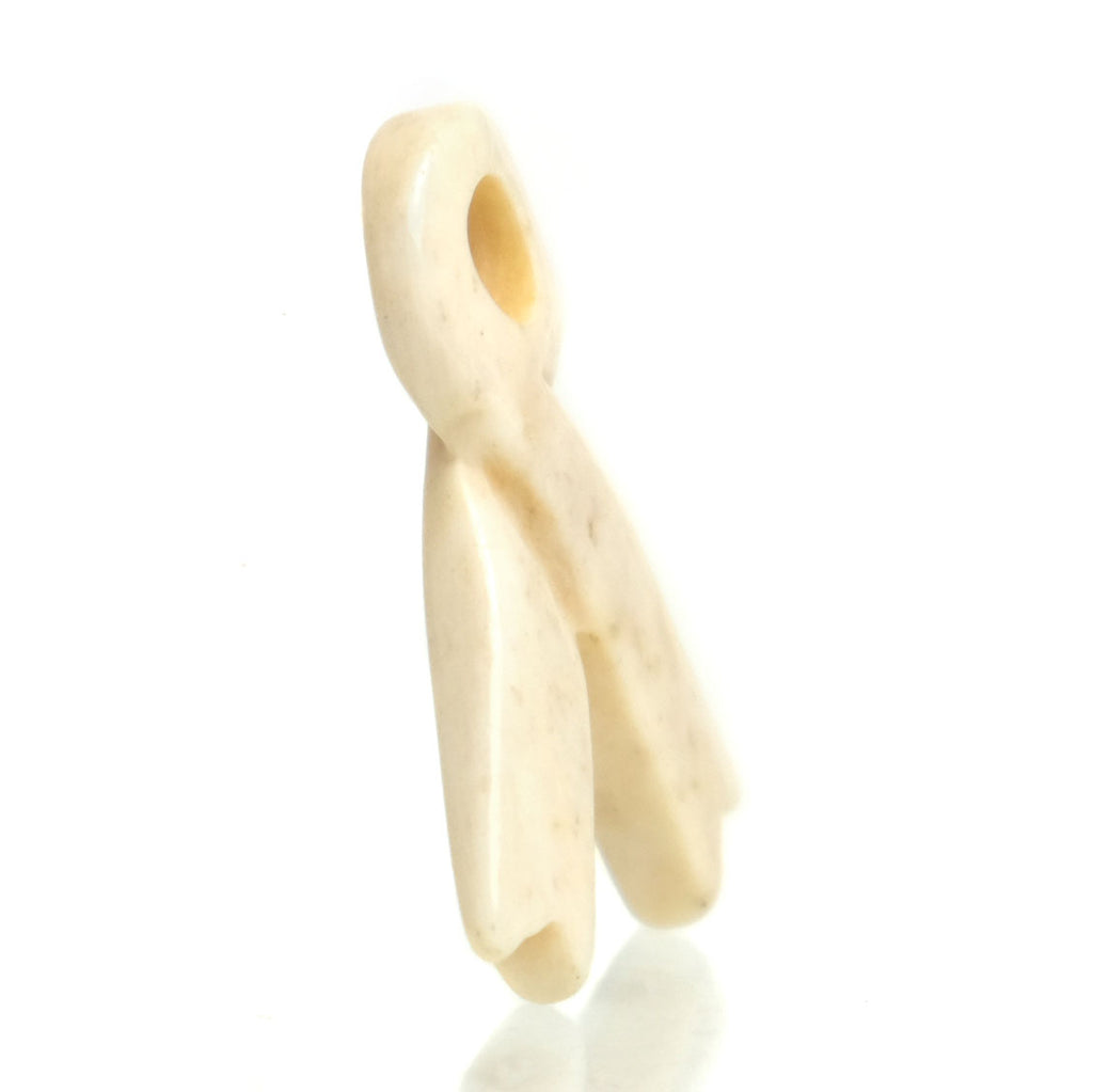 Carved Bone Pendant