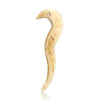 Carved Bone Pendant, Snake 1