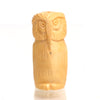 Carved Bone Pendant, Owl 1