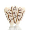 Carved Bone Pendant, Butterfly 4