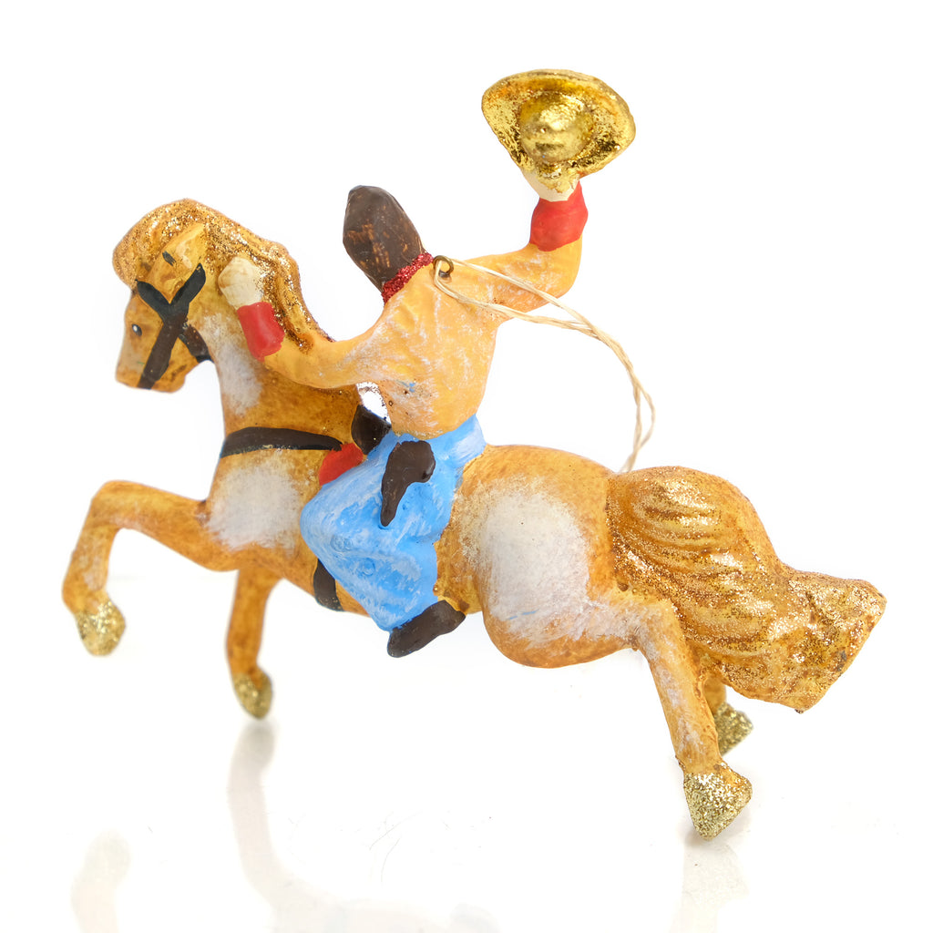 Buckaroo Cowboy Ornament