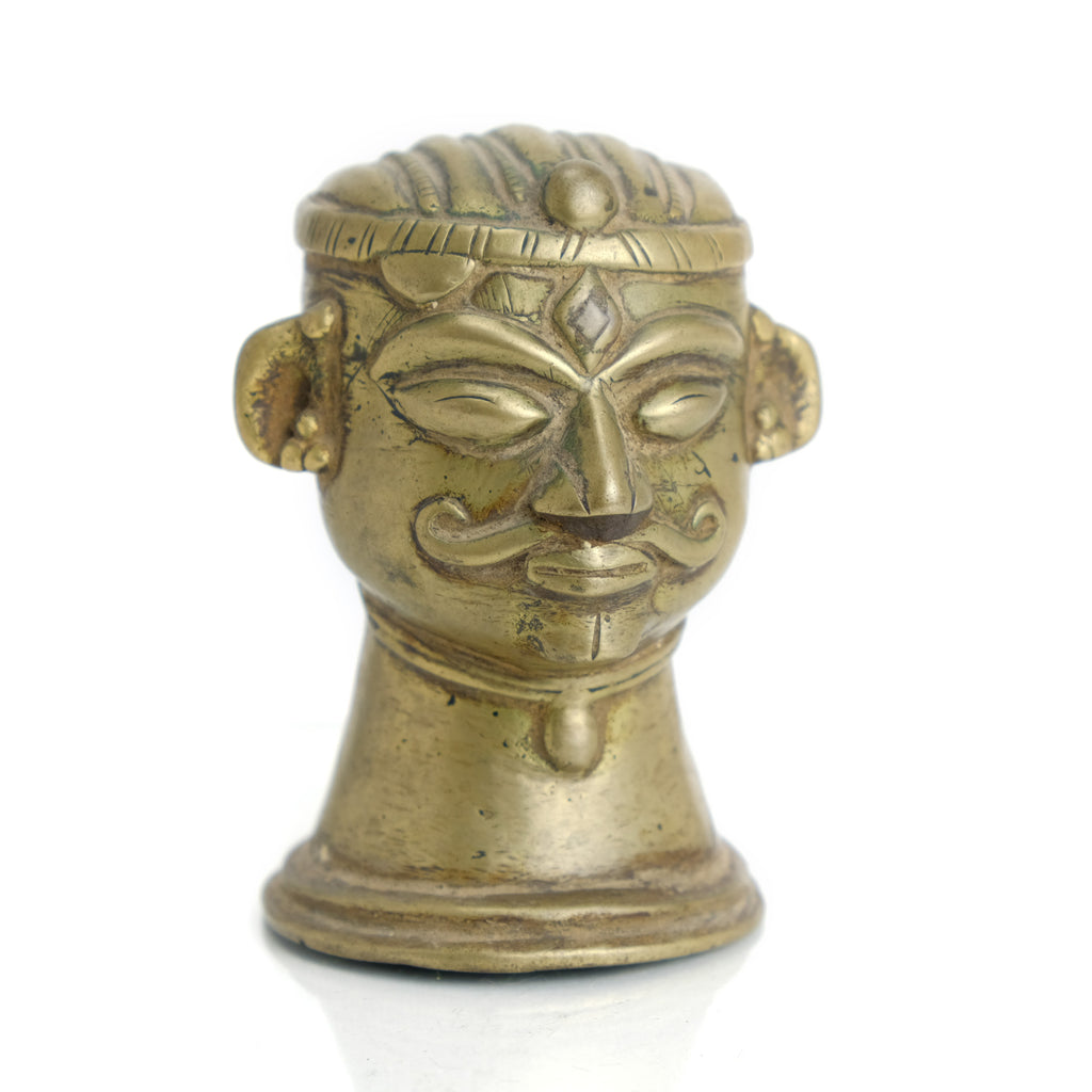 Late 19th Century Brass Shiva - The Guardian of End of Life