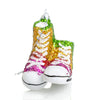 Glittered Rainbow Sneaker Ornament