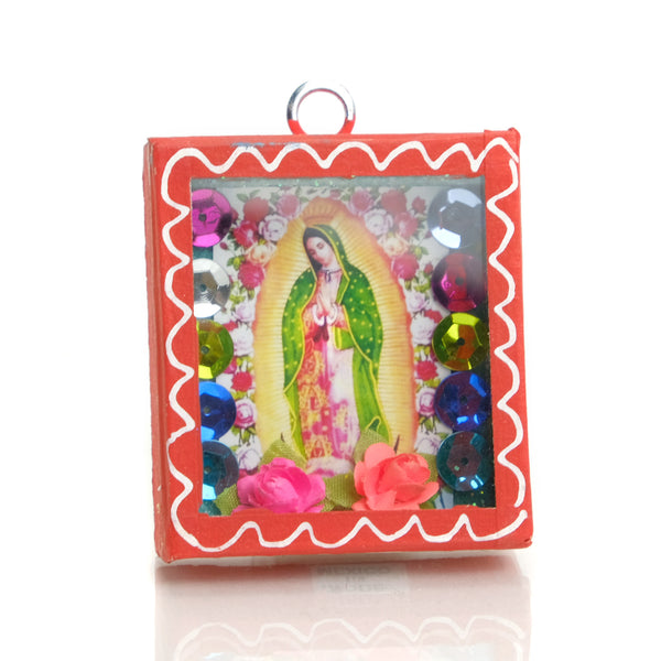 Virgin of Guadalupe Mexican Día de Muertos Caja #1