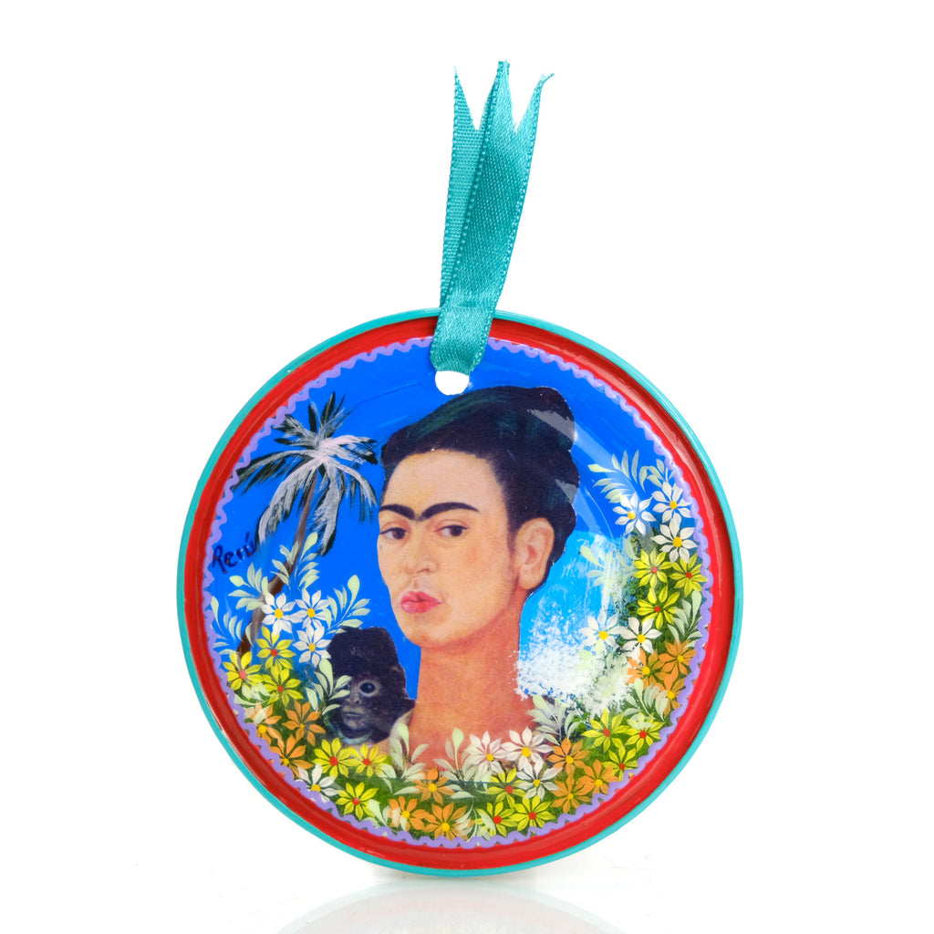 Frida Kahlo Can Ornament, D