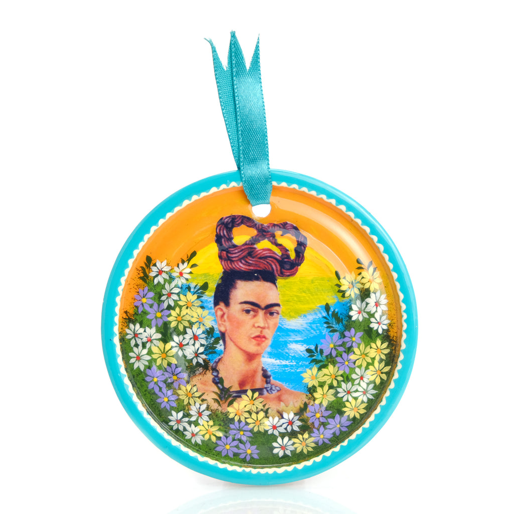 Frida Kahlo Can Ornament, D